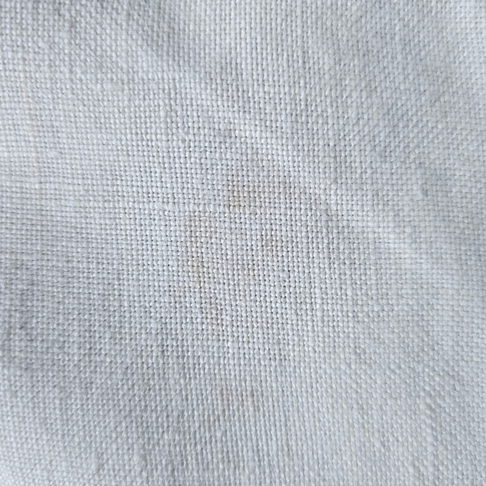Women's Pants Eileen Fisher Cream 100% Irish Linel Size L - Picture 8 of 8